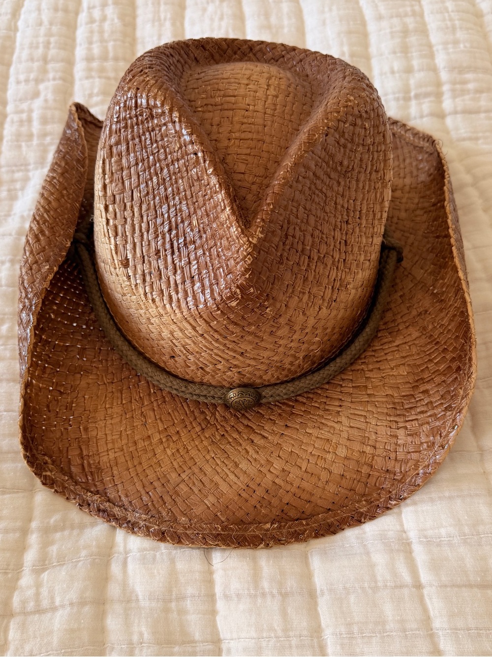 True Character Straw Cowgirl Hat NWoT